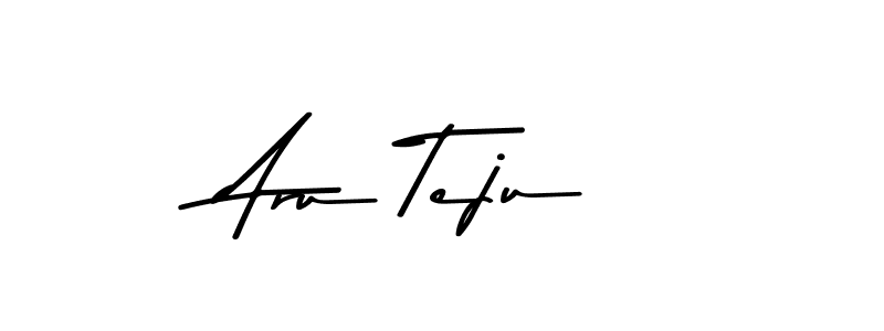 Also You can easily find your signature by using the search form. We will create Aru Teju name handwritten signature images for you free of cost using Asem Kandis PERSONAL USE sign style. Aru Teju signature style 9 images and pictures png