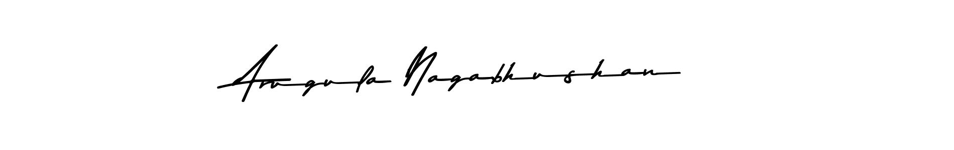 Make a beautiful signature design for name Arugula Nagabhushan. Use this online signature maker to create a handwritten signature for free. Arugula Nagabhushan signature style 9 images and pictures png