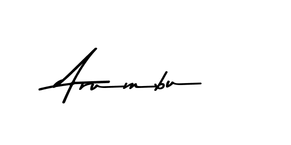 Make a beautiful signature design for name Arumbu. With this signature (Asem Kandis PERSONAL USE) style, you can create a handwritten signature for free. Arumbu signature style 9 images and pictures png