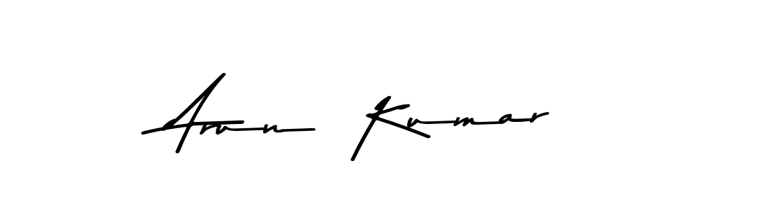 You should practise on your own different ways (Asem Kandis PERSONAL USE) to write your name (Arun  Kumar) in signature. don't let someone else do it for you. Arun  Kumar signature style 9 images and pictures png