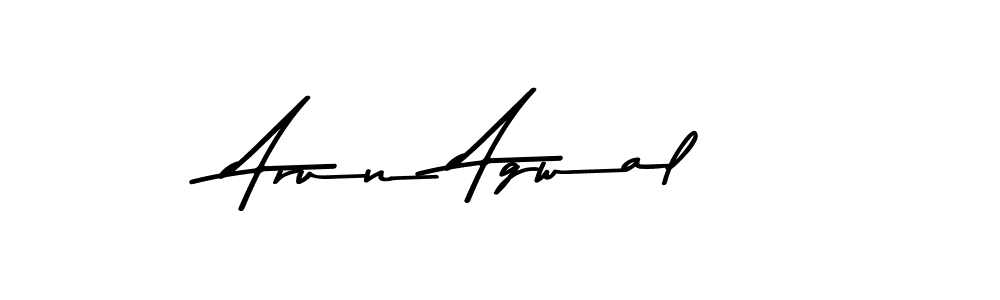 Also You can easily find your signature by using the search form. We will create Arun Agwal name handwritten signature images for you free of cost using Asem Kandis PERSONAL USE sign style. Arun Agwal signature style 9 images and pictures png