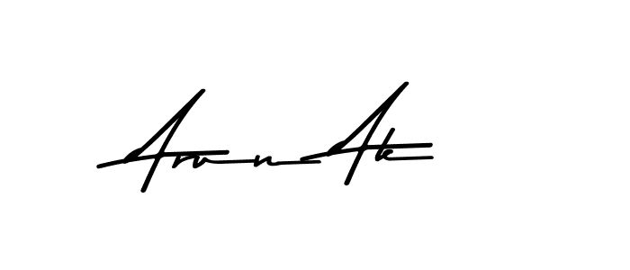 Use a signature maker to create a handwritten signature online. With this signature software, you can design (Asem Kandis PERSONAL USE) your own signature for name Arun Ak. Arun Ak signature style 9 images and pictures png