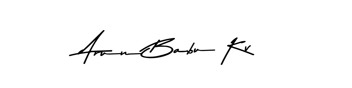 if you are searching for the best signature style for your name Arun Babu Kv. so please give up your signature search. here we have designed multiple signature styles  using Asem Kandis PERSONAL USE. Arun Babu Kv signature style 9 images and pictures png