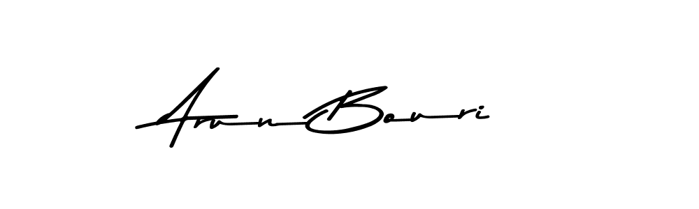 Asem Kandis PERSONAL USE is a professional signature style that is perfect for those who want to add a touch of class to their signature. It is also a great choice for those who want to make their signature more unique. Get Arun Bouri name to fancy signature for free. Arun Bouri signature style 9 images and pictures png