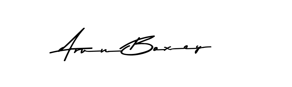 Arun Boxey stylish signature style. Best Handwritten Sign (Asem Kandis PERSONAL USE) for my name. Handwritten Signature Collection Ideas for my name Arun Boxey. Arun Boxey signature style 9 images and pictures png