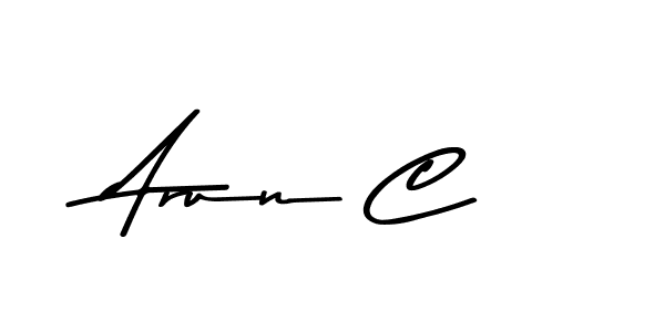 Also You can easily find your signature by using the search form. We will create Arun C name handwritten signature images for you free of cost using Asem Kandis PERSONAL USE sign style. Arun C signature style 9 images and pictures png