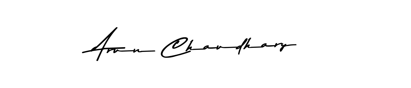 You can use this online signature creator to create a handwritten signature for the name Arun Chaudhary. This is the best online autograph maker. Arun Chaudhary signature style 9 images and pictures png