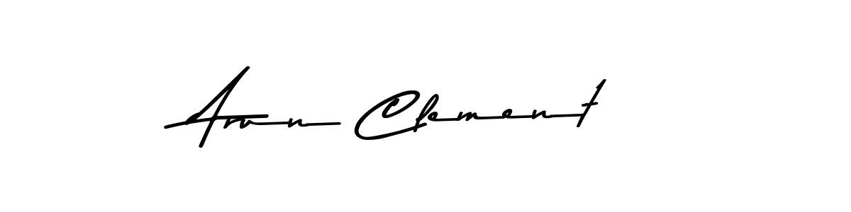 The best way (Asem Kandis PERSONAL USE) to make a short signature is to pick only two or three words in your name. The name Arun Clement include a total of six letters. For converting this name. Arun Clement signature style 9 images and pictures png
