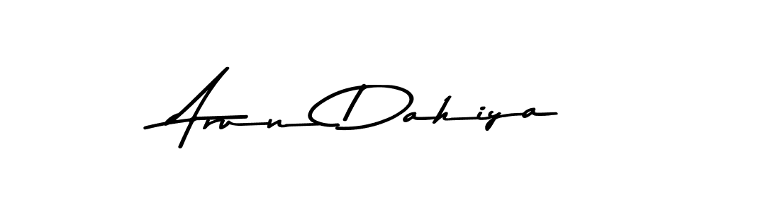 Use a signature maker to create a handwritten signature online. With this signature software, you can design (Asem Kandis PERSONAL USE) your own signature for name Arun Dahiya. Arun Dahiya signature style 9 images and pictures png