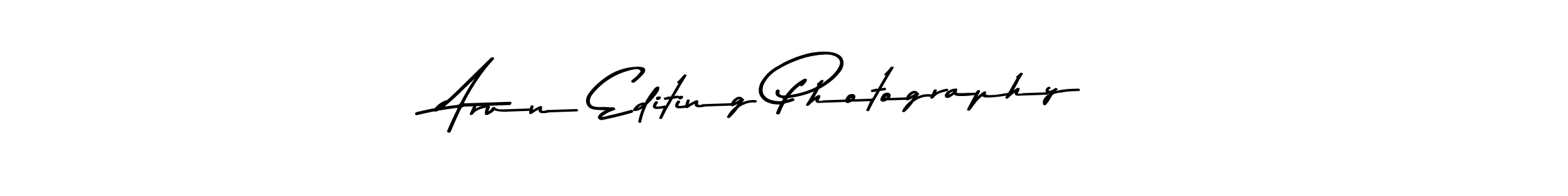 Also You can easily find your signature by using the search form. We will create Arun Editing Photography name handwritten signature images for you free of cost using Asem Kandis PERSONAL USE sign style. Arun Editing Photography signature style 9 images and pictures png