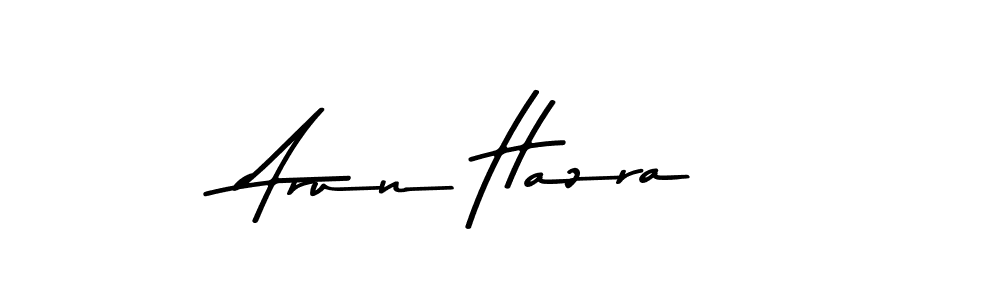 The best way (Asem Kandis PERSONAL USE) to make a short signature is to pick only two or three words in your name. The name Arun Hazra include a total of six letters. For converting this name. Arun Hazra signature style 9 images and pictures png