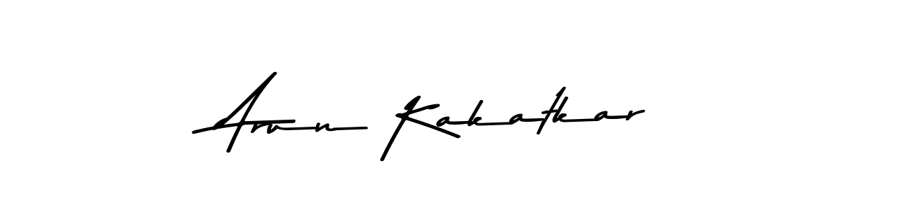 Asem Kandis PERSONAL USE is a professional signature style that is perfect for those who want to add a touch of class to their signature. It is also a great choice for those who want to make their signature more unique. Get Arun Kakatkar name to fancy signature for free. Arun Kakatkar signature style 9 images and pictures png