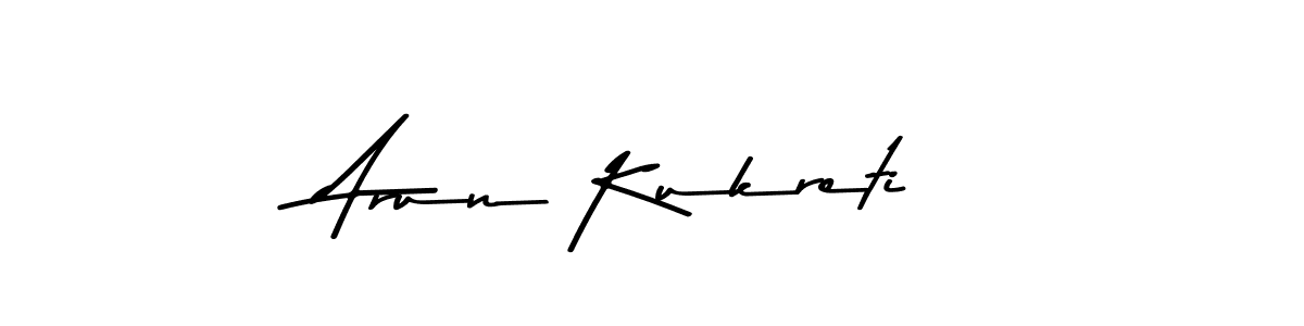 Make a beautiful signature design for name Arun Kukreti. Use this online signature maker to create a handwritten signature for free. Arun Kukreti signature style 9 images and pictures png