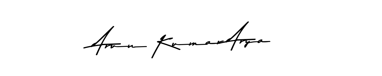 How to make Arun Kumar Arya signature? Asem Kandis PERSONAL USE is a professional autograph style. Create handwritten signature for Arun Kumar Arya name. Arun Kumar Arya signature style 9 images and pictures png