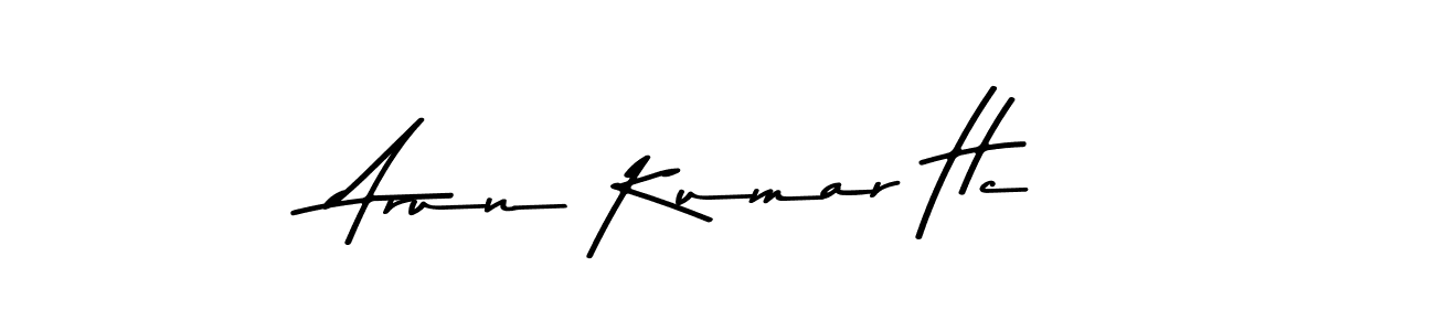 Create a beautiful signature design for name Arun Kumar Hc. With this signature (Asem Kandis PERSONAL USE) fonts, you can make a handwritten signature for free. Arun Kumar Hc signature style 9 images and pictures png