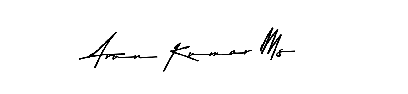 Make a short Arun Kumar Ms signature style. Manage your documents anywhere anytime using Asem Kandis PERSONAL USE. Create and add eSignatures, submit forms, share and send files easily. Arun Kumar Ms signature style 9 images and pictures png
