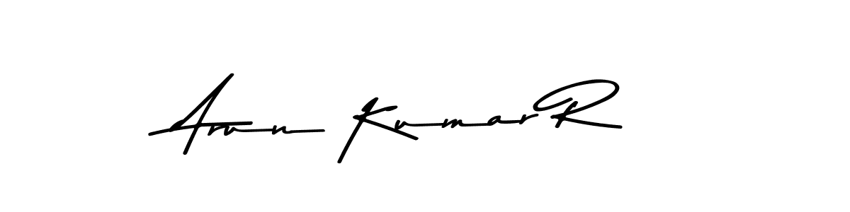 Make a beautiful signature design for name Arun Kumar R. Use this online signature maker to create a handwritten signature for free. Arun Kumar R signature style 9 images and pictures png