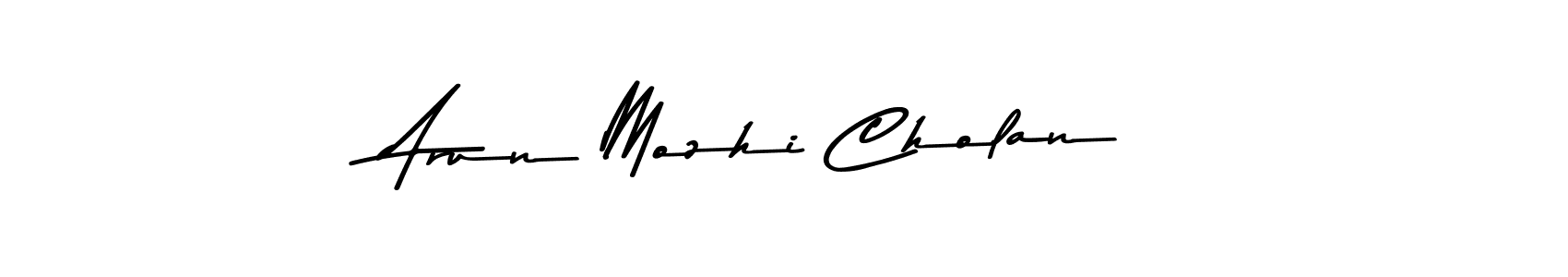 You can use this online signature creator to create a handwritten signature for the name Arun Mozhi Cholan. This is the best online autograph maker. Arun Mozhi Cholan signature style 9 images and pictures png