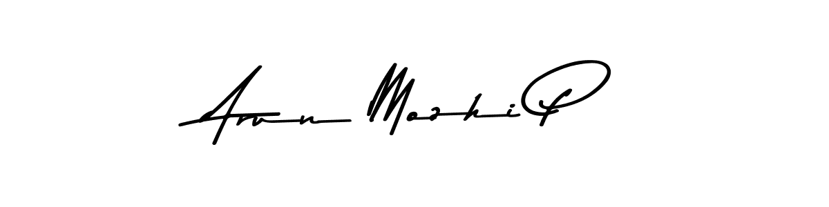 Create a beautiful signature design for name Arun Mozhi P. With this signature (Asem Kandis PERSONAL USE) fonts, you can make a handwritten signature for free. Arun Mozhi P signature style 9 images and pictures png