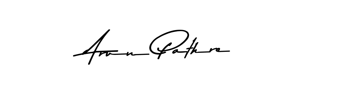 Create a beautiful signature design for name Arun Pathre. With this signature (Asem Kandis PERSONAL USE) fonts, you can make a handwritten signature for free. Arun Pathre signature style 9 images and pictures png