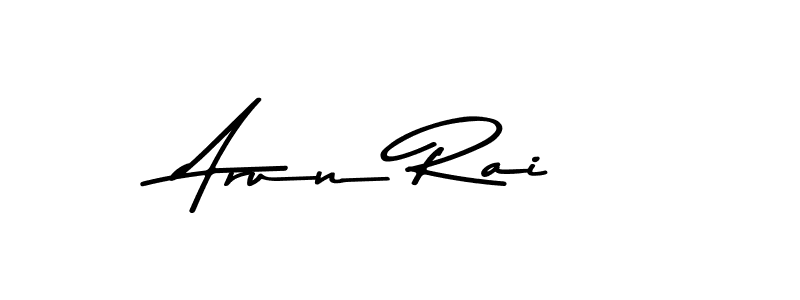 How to make Arun Rai signature? Asem Kandis PERSONAL USE is a professional autograph style. Create handwritten signature for Arun Rai name. Arun Rai signature style 9 images and pictures png