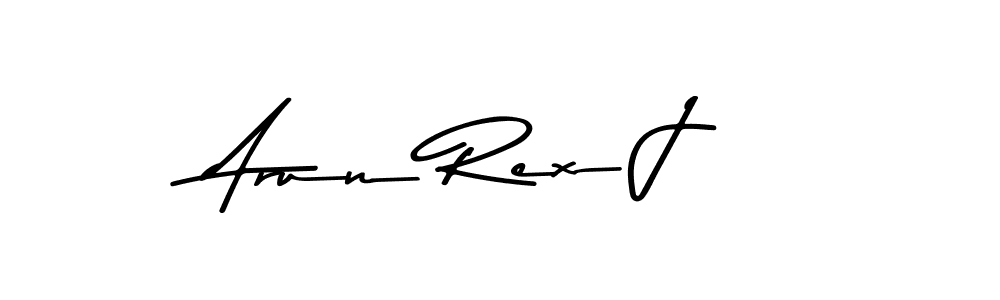 How to make Arun Rex J signature? Asem Kandis PERSONAL USE is a professional autograph style. Create handwritten signature for Arun Rex J name. Arun Rex J signature style 9 images and pictures png