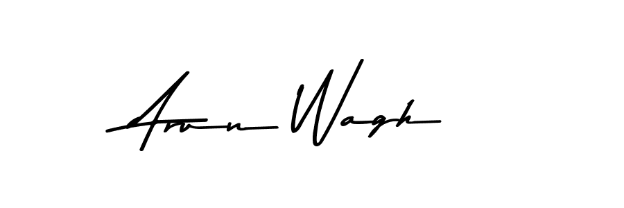 Make a beautiful signature design for name Arun Wagh. Use this online signature maker to create a handwritten signature for free. Arun Wagh signature style 9 images and pictures png