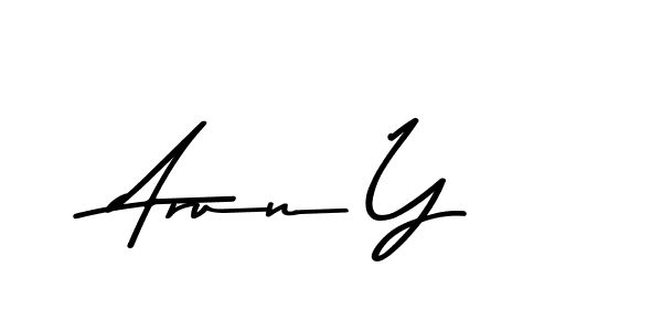 Also You can easily find your signature by using the search form. We will create Arun Y name handwritten signature images for you free of cost using Asem Kandis PERSONAL USE sign style. Arun Y signature style 9 images and pictures png