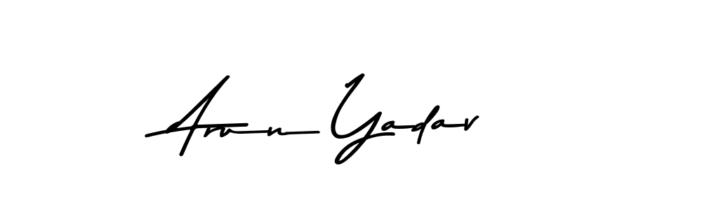 The best way (Asem Kandis PERSONAL USE) to make a short signature is to pick only two or three words in your name. The name Arun Yadav include a total of six letters. For converting this name. Arun Yadav signature style 9 images and pictures png