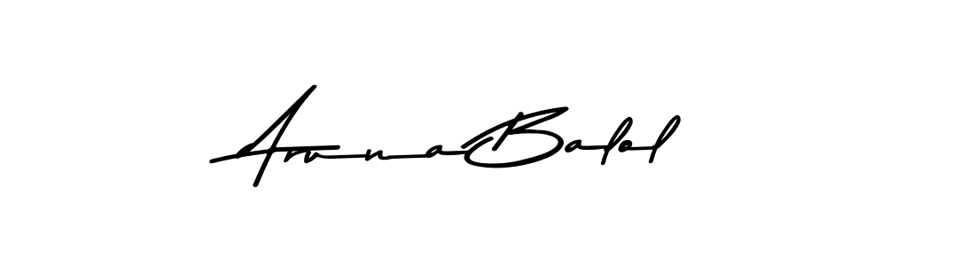 How to Draw Aruna Balol signature style? Asem Kandis PERSONAL USE is a latest design signature styles for name Aruna Balol. Aruna Balol signature style 9 images and pictures png