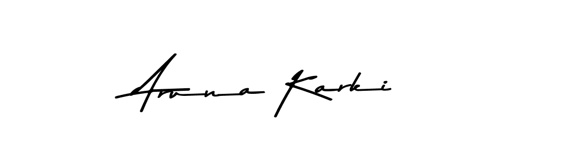 It looks lik you need a new signature style for name Aruna Karki. Design unique handwritten (Asem Kandis PERSONAL USE) signature with our free signature maker in just a few clicks. Aruna Karki signature style 9 images and pictures png