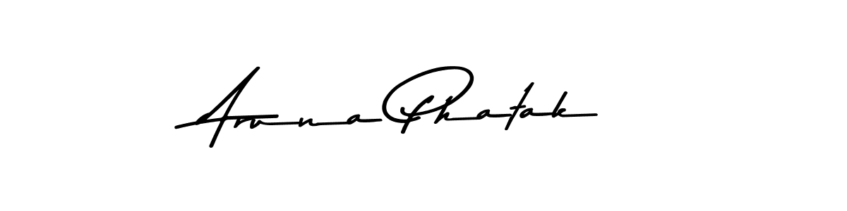 It looks lik you need a new signature style for name Aruna Phatak. Design unique handwritten (Asem Kandis PERSONAL USE) signature with our free signature maker in just a few clicks. Aruna Phatak signature style 9 images and pictures png