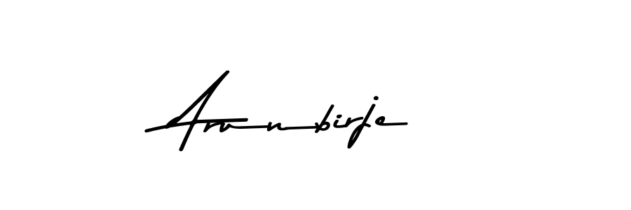 You can use this online signature creator to create a handwritten signature for the name Arunbirje. This is the best online autograph maker. Arunbirje signature style 9 images and pictures png