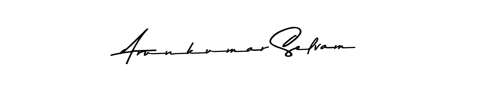 You should practise on your own different ways (Asem Kandis PERSONAL USE) to write your name (Arunkumar Selvam) in signature. don't let someone else do it for you. Arunkumar Selvam signature style 9 images and pictures png