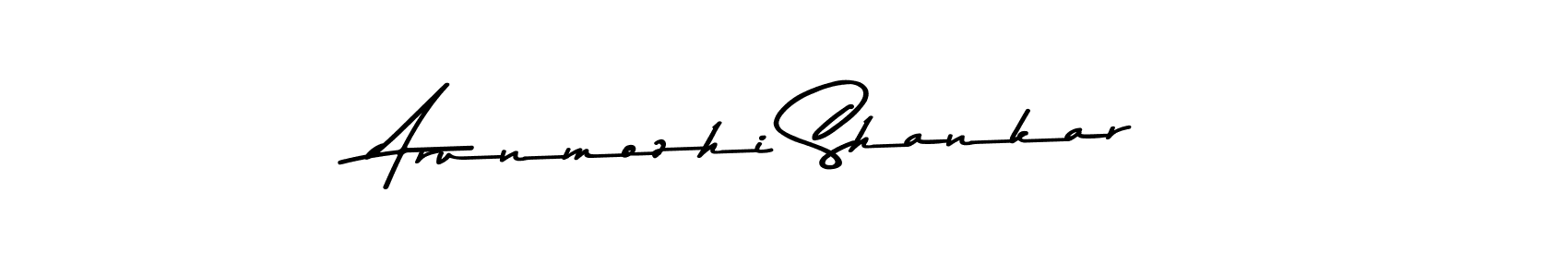 The best way (Asem Kandis PERSONAL USE) to make a short signature is to pick only two or three words in your name. The name Arunmozhi Shankar include a total of six letters. For converting this name. Arunmozhi Shankar signature style 9 images and pictures png