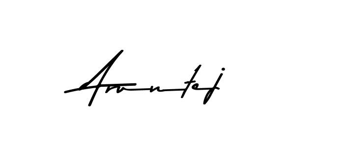 Aruntej stylish signature style. Best Handwritten Sign (Asem Kandis PERSONAL USE) for my name. Handwritten Signature Collection Ideas for my name Aruntej. Aruntej signature style 9 images and pictures png