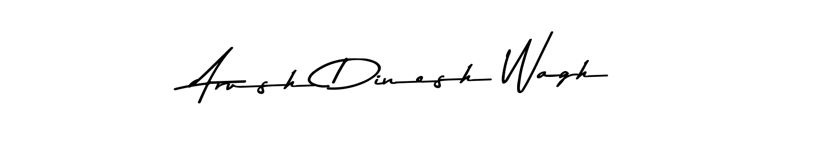 Create a beautiful signature design for name Arush Dinesh Wagh. With this signature (Asem Kandis PERSONAL USE) fonts, you can make a handwritten signature for free. Arush Dinesh Wagh signature style 9 images and pictures png