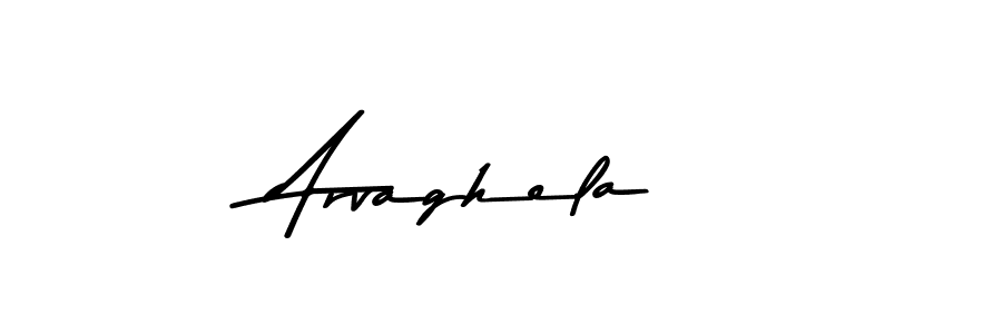 Arvaghela stylish signature style. Best Handwritten Sign (Asem Kandis PERSONAL USE) for my name. Handwritten Signature Collection Ideas for my name Arvaghela. Arvaghela signature style 9 images and pictures png