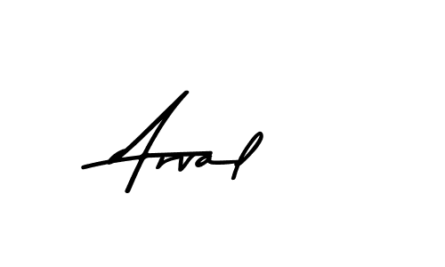 Use a signature maker to create a handwritten signature online. With this signature software, you can design (Asem Kandis PERSONAL USE) your own signature for name Arval. Arval signature style 9 images and pictures png