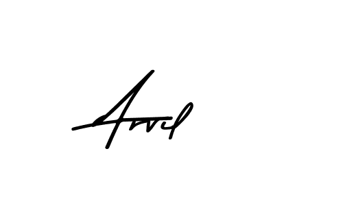 Use a signature maker to create a handwritten signature online. With this signature software, you can design (Asem Kandis PERSONAL USE) your own signature for name Arvil. Arvil signature style 9 images and pictures png