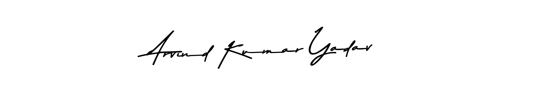 Design your own signature with our free online signature maker. With this signature software, you can create a handwritten (Asem Kandis PERSONAL USE) signature for name Arvind Kumar Yadav. Arvind Kumar Yadav signature style 9 images and pictures png