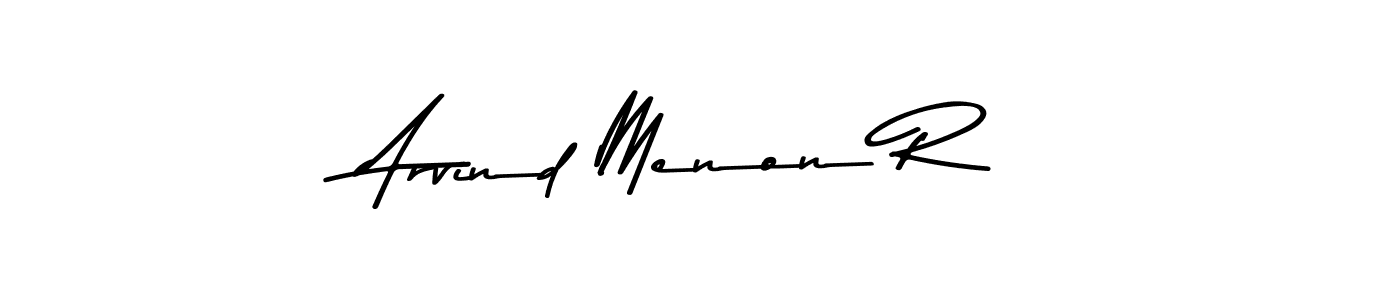 Here are the top 10 professional signature styles for the name Arvind Menon R. These are the best autograph styles you can use for your name. Arvind Menon R signature style 9 images and pictures png