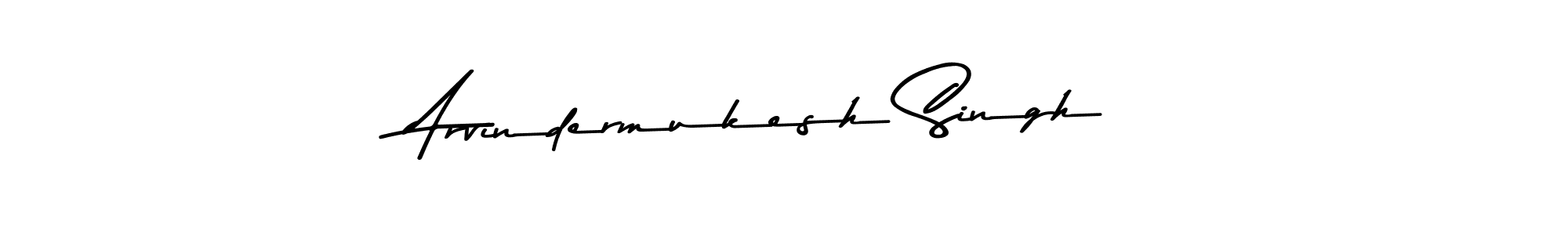 Design your own signature with our free online signature maker. With this signature software, you can create a handwritten (Asem Kandis PERSONAL USE) signature for name Arvindermukesh Singh. Arvindermukesh Singh signature style 9 images and pictures png