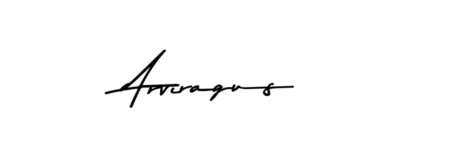 How to make Arviragus name signature. Use Asem Kandis PERSONAL USE style for creating short signs online. This is the latest handwritten sign. Arviragus signature style 9 images and pictures png