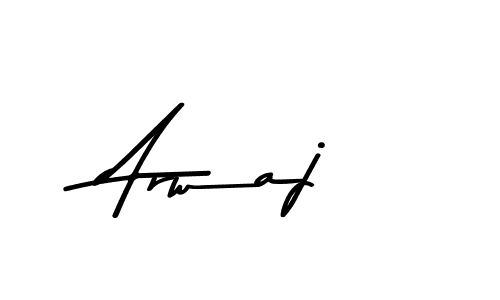 You can use this online signature creator to create a handwritten signature for the name Arwaj. This is the best online autograph maker. Arwaj signature style 9 images and pictures png