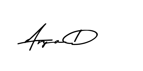 Similarly Asem Kandis PERSONAL USE is the best handwritten signature design. Signature creator online .You can use it as an online autograph creator for name Arya D. Arya D signature style 9 images and pictures png