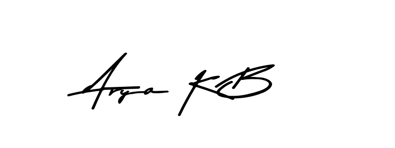 It looks lik you need a new signature style for name Arya K B. Design unique handwritten (Asem Kandis PERSONAL USE) signature with our free signature maker in just a few clicks. Arya K B signature style 9 images and pictures png