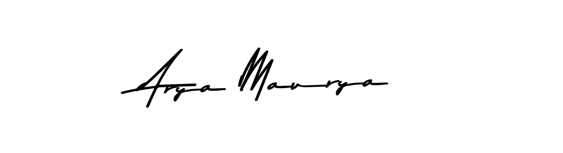 Create a beautiful signature design for name Arya Maurya. With this signature (Asem Kandis PERSONAL USE) fonts, you can make a handwritten signature for free. Arya Maurya signature style 9 images and pictures png