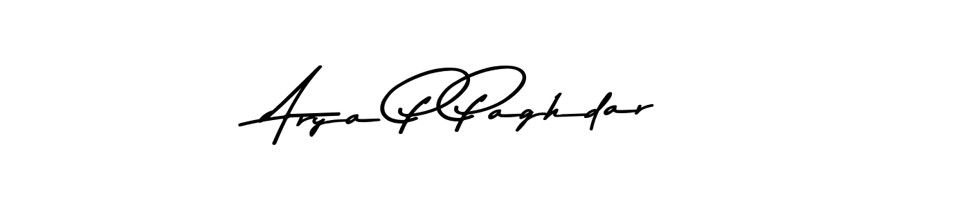 Here are the top 10 professional signature styles for the name Arya P Paghdar. These are the best autograph styles you can use for your name. Arya P Paghdar signature style 9 images and pictures png