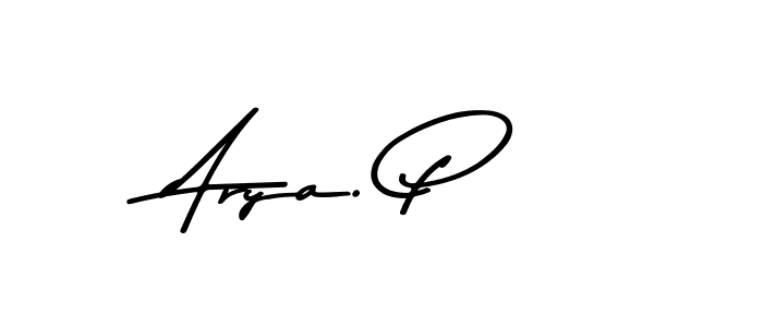 Similarly Asem Kandis PERSONAL USE is the best handwritten signature design. Signature creator online .You can use it as an online autograph creator for name Arya. P. Arya. P signature style 9 images and pictures png